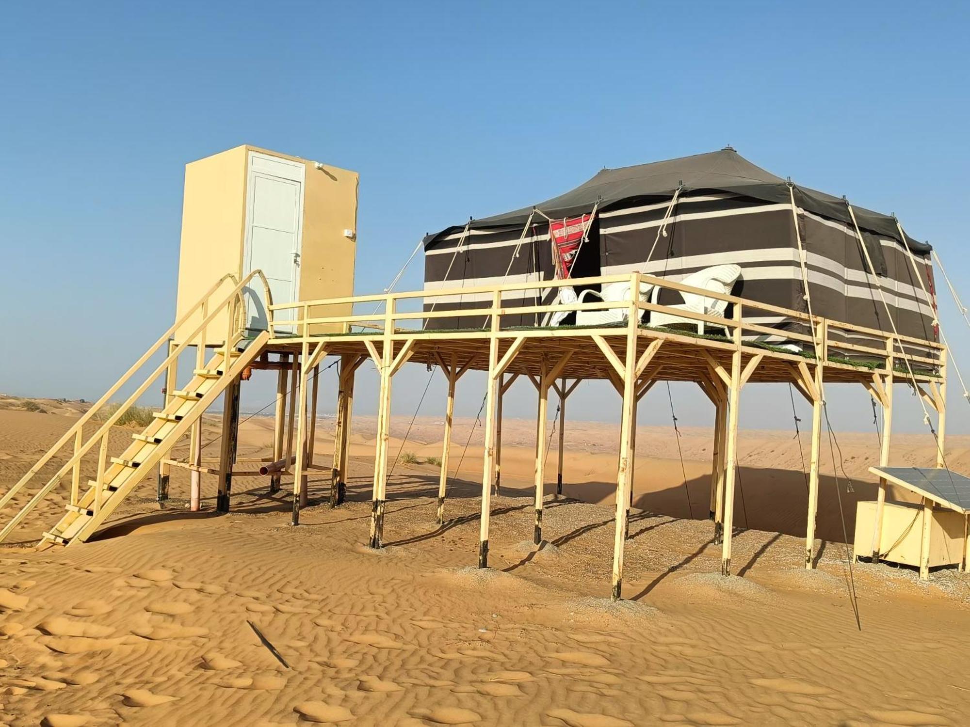 Hamood Desert Private Camp Hotel Al Wāşil Екстериор снимка